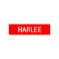 Harlee Street Sign