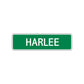Harlee Street Sign Plate
