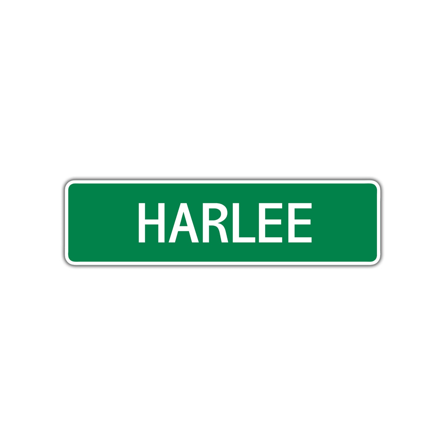 Harlee Street Sign Plate