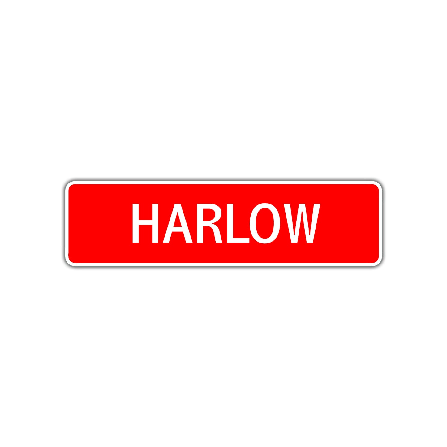 Harlow Street Sign