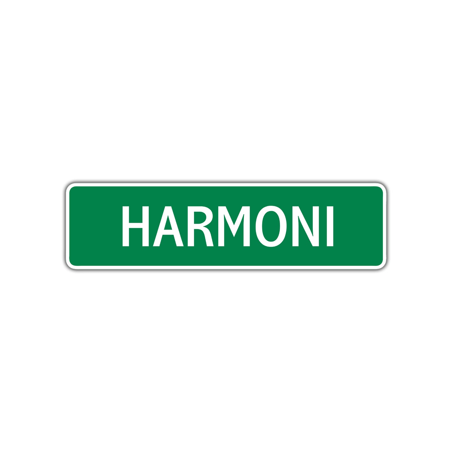 Harmoni Street Sign