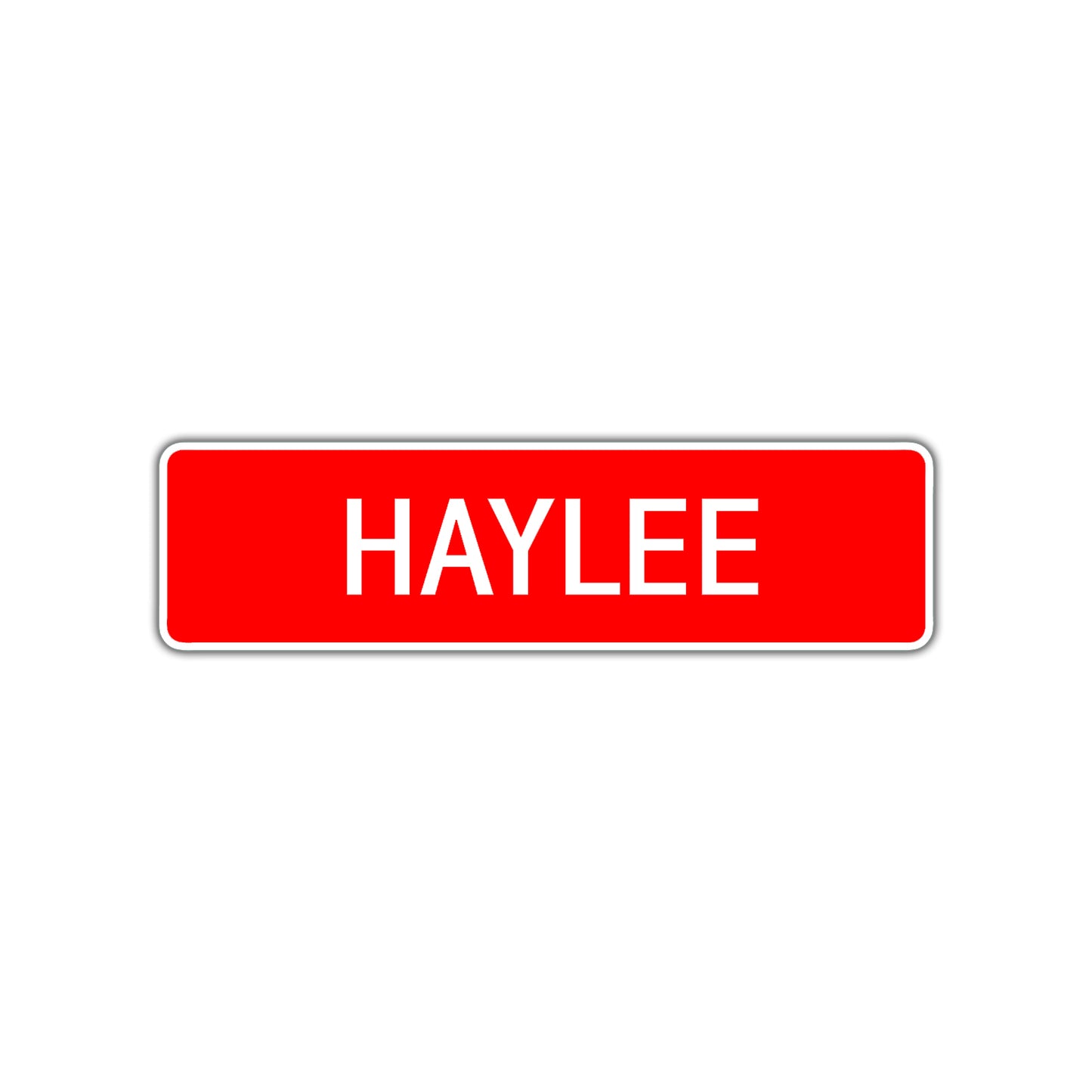 Haylee Street Sign