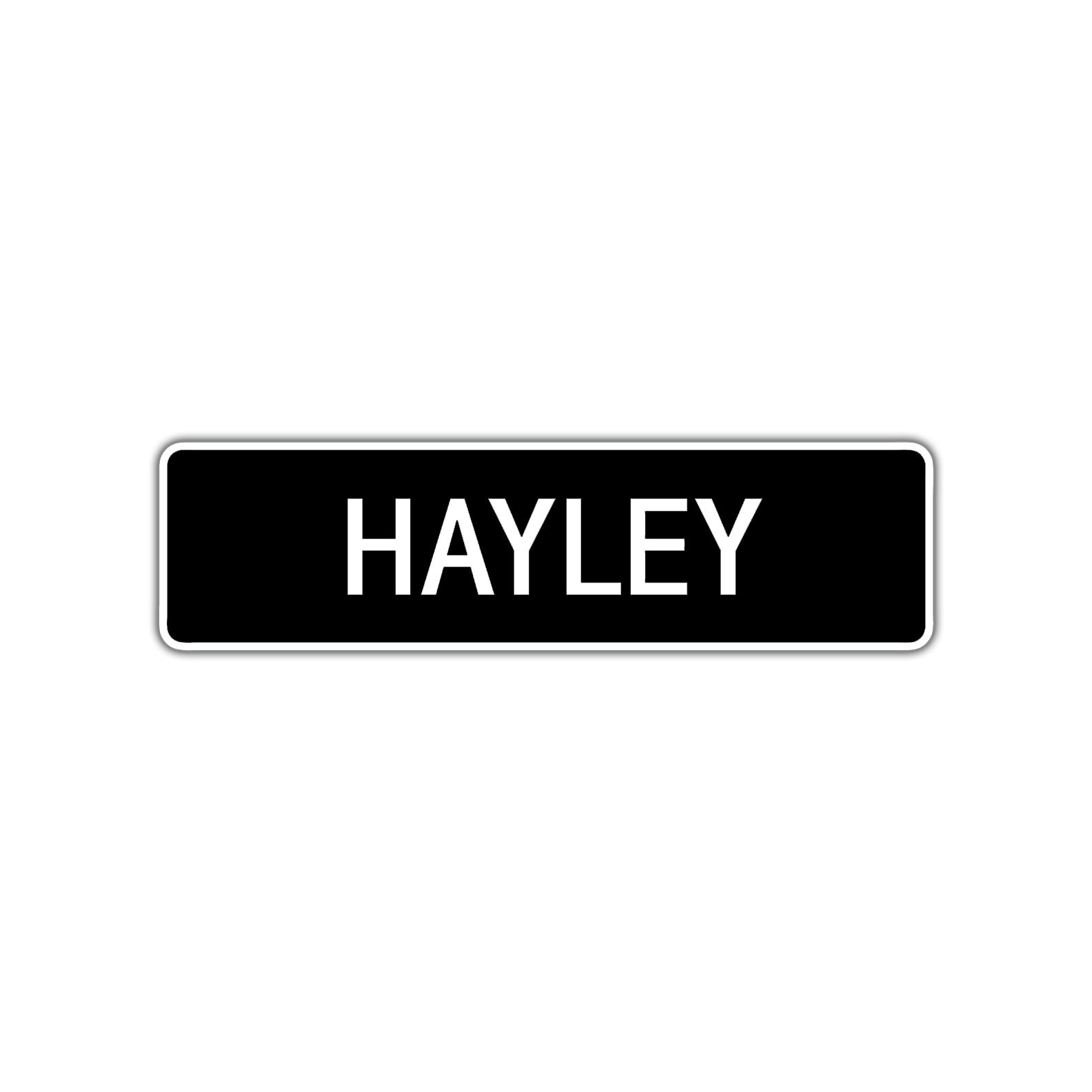 Hayley Street Metal Sign 