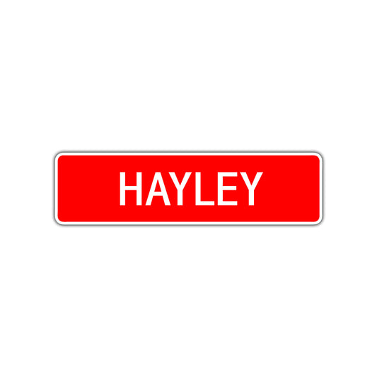 Hayley Street Sign