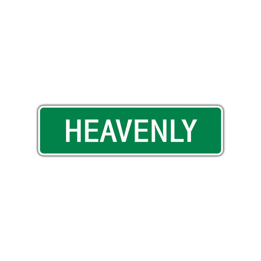 Heavenly Street Sign