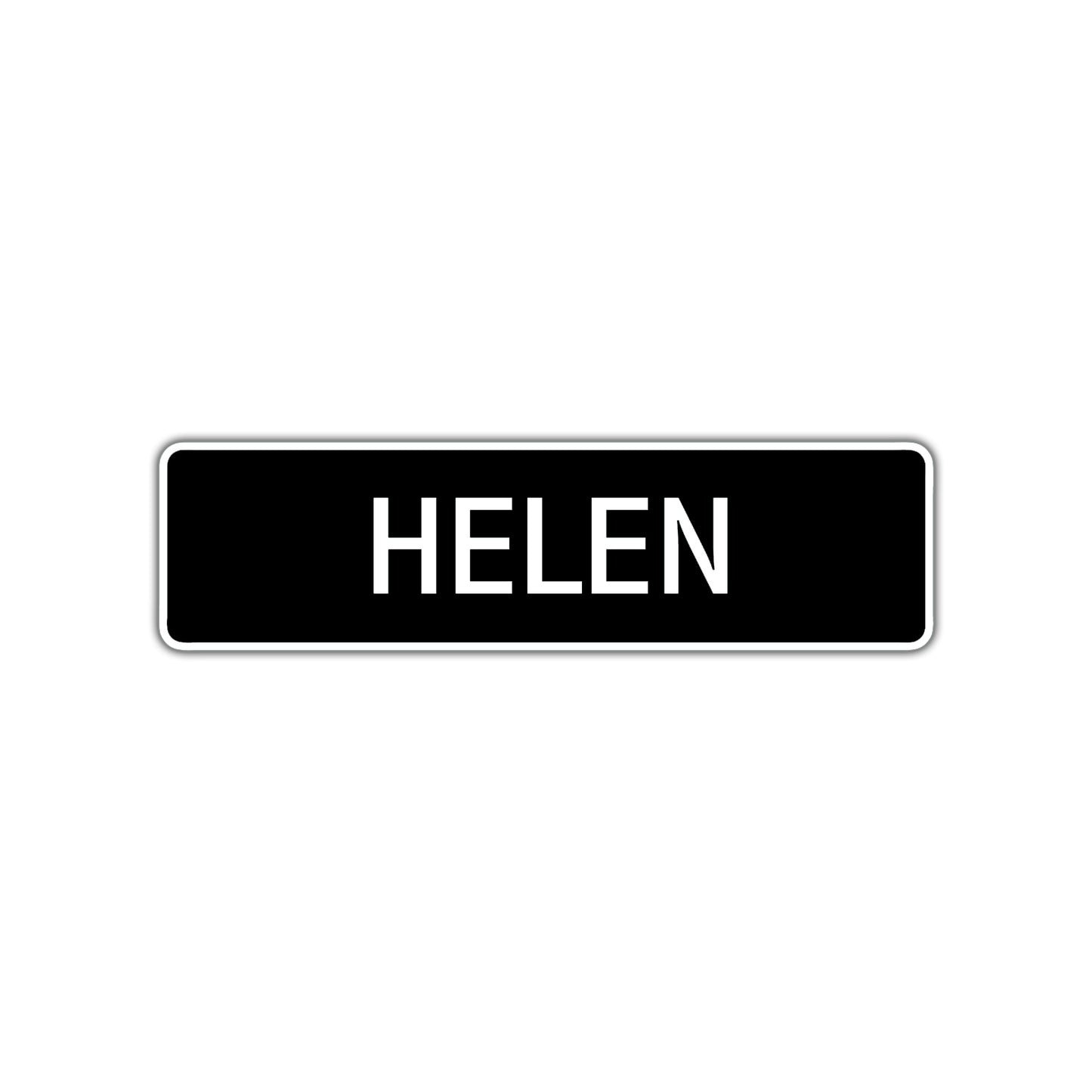 Helen Street Metal Sign 