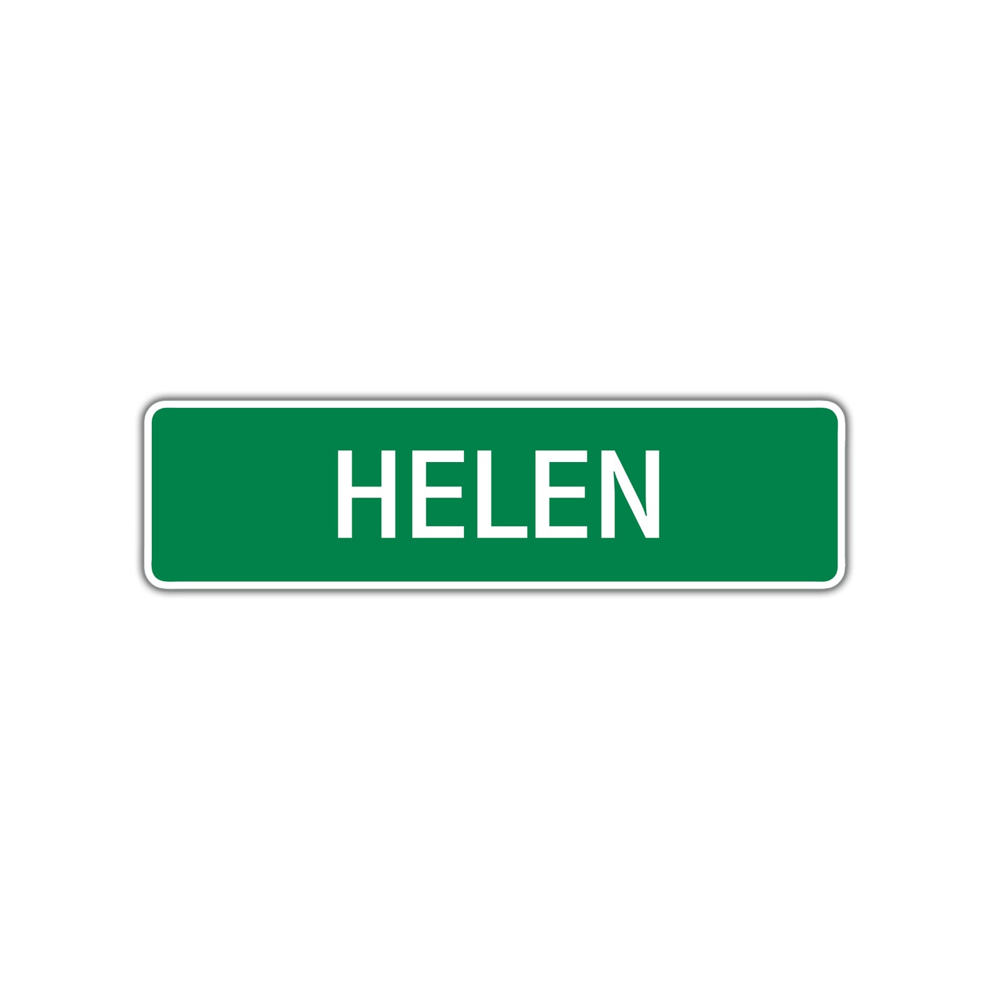 Helen Street Sign Plate