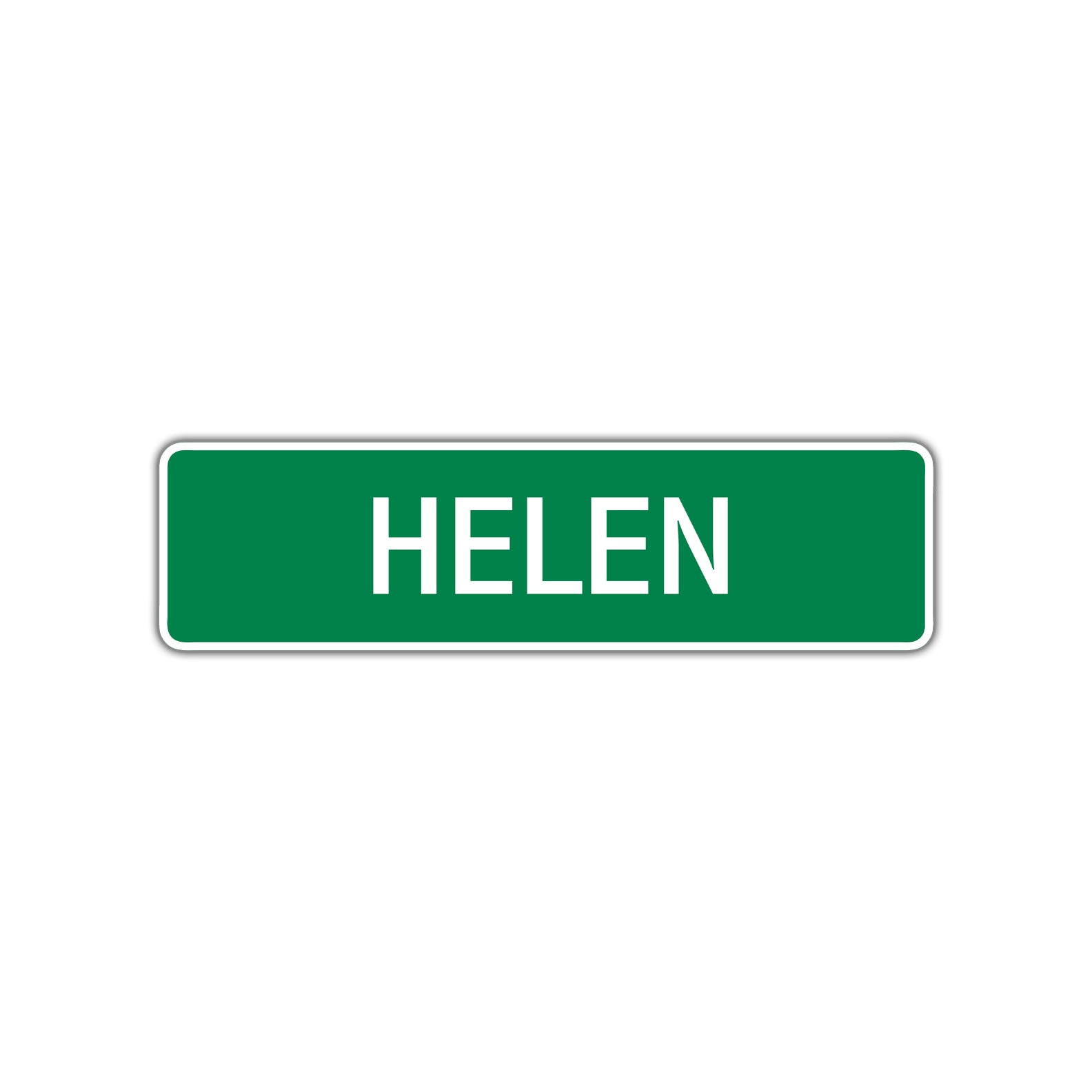 Helen Street Sign Plate