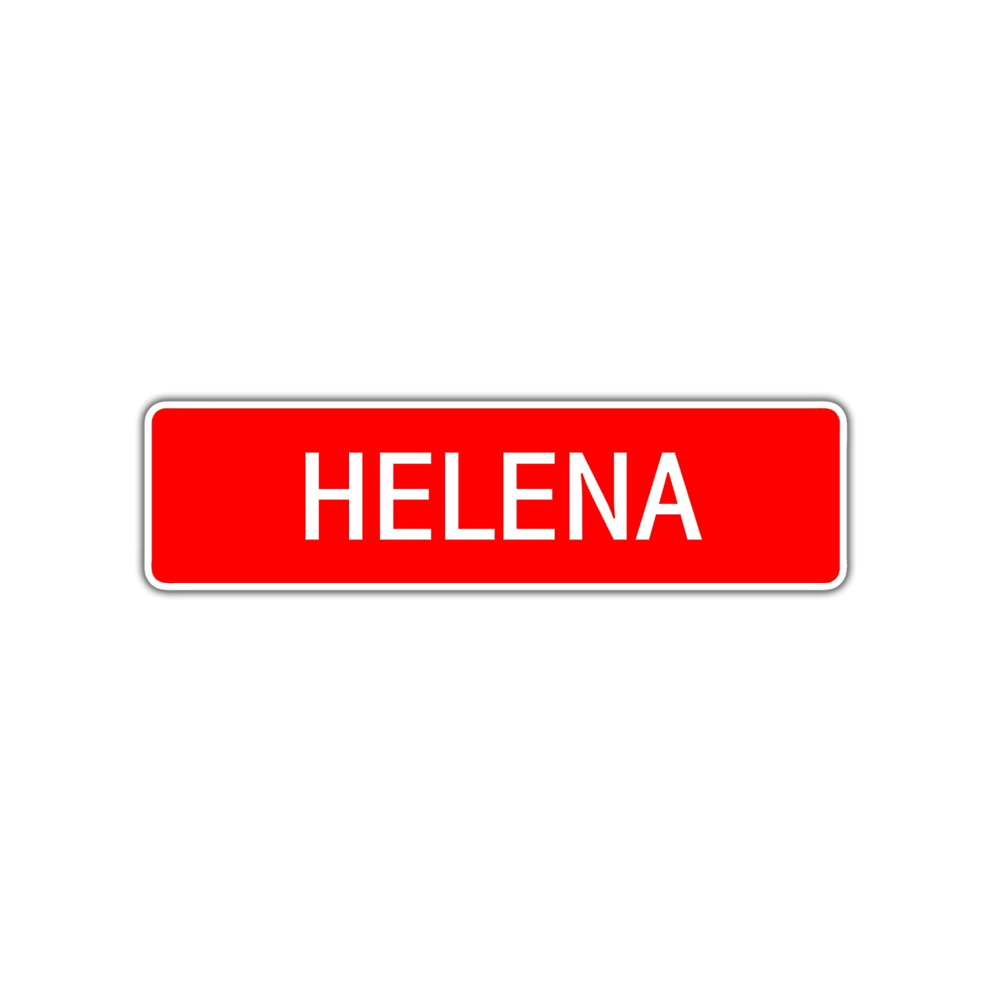 Helena Street Sign 