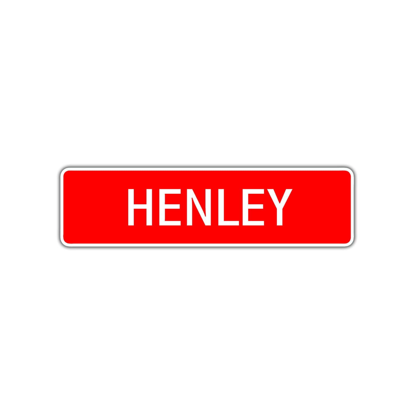 Henley Street Sign