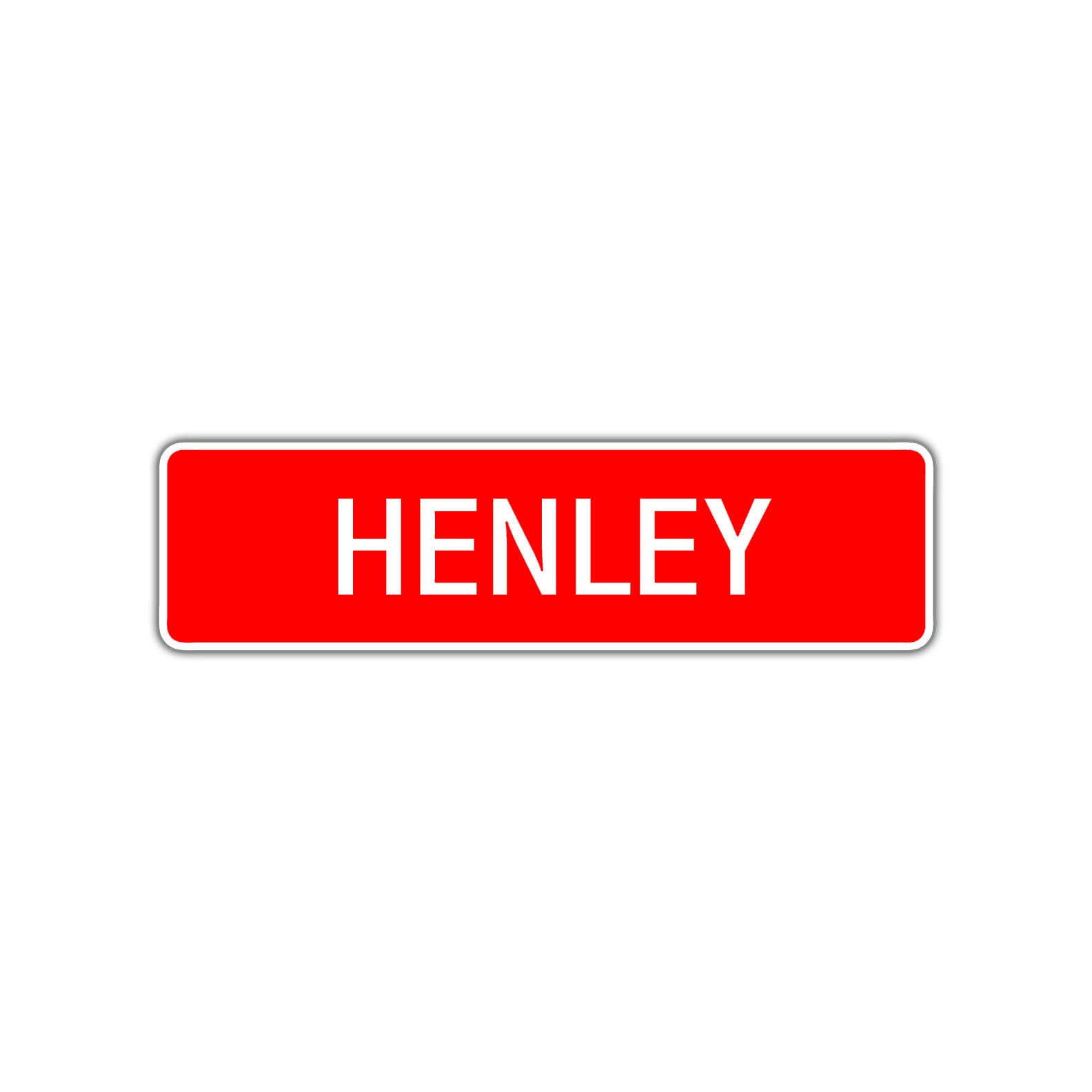 Henley Street Sign