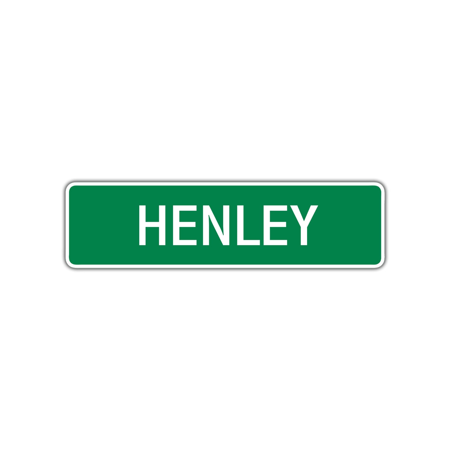 Henley Street Sign Plate