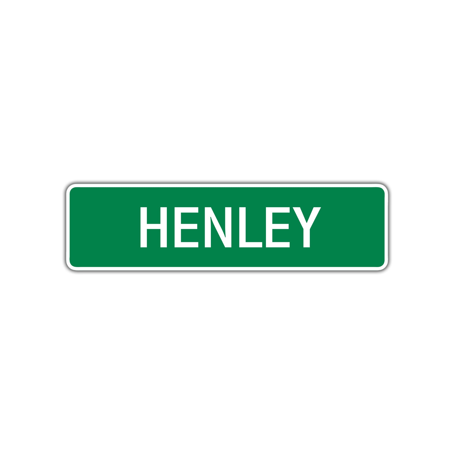 Henley Street Sign Plate