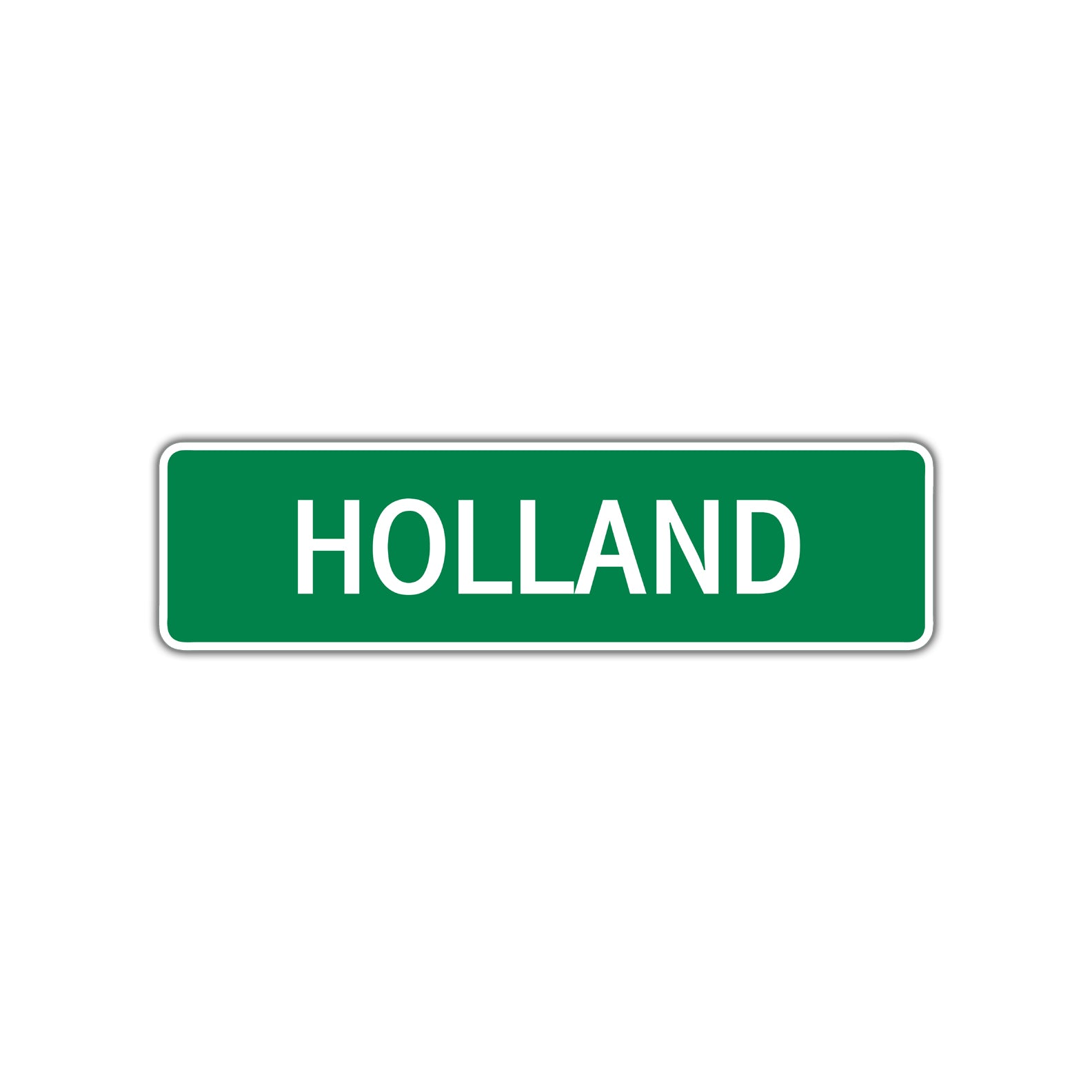 Holland Street Sign