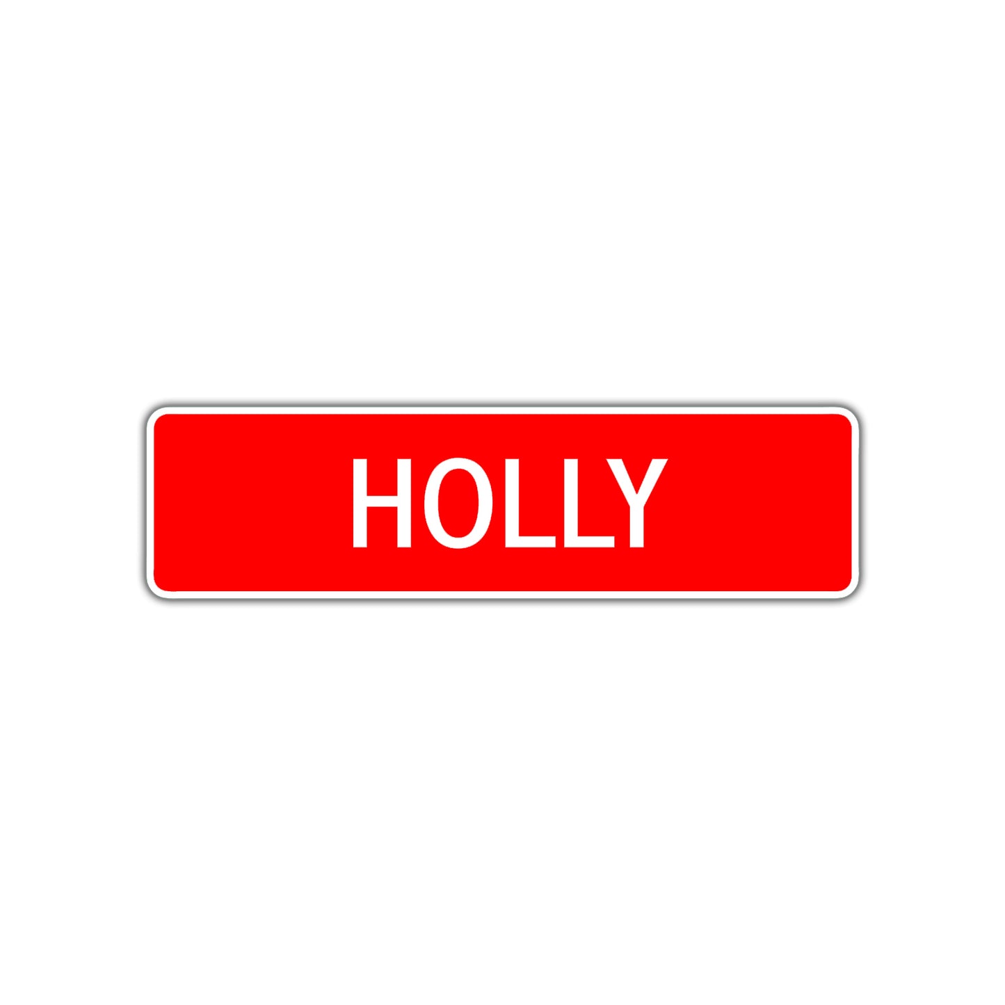 Holly Street Sign