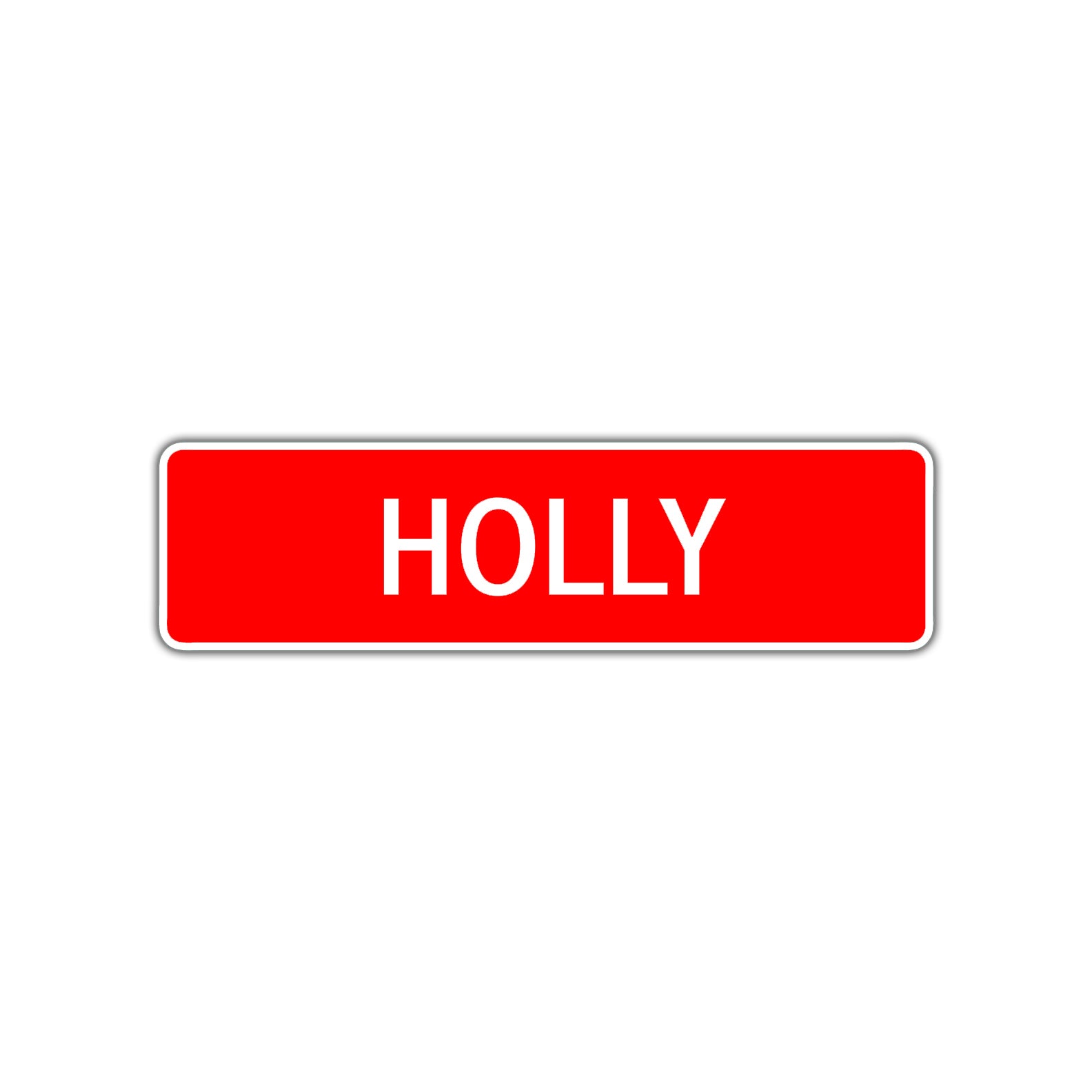 Holly Street Sign
