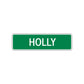 Holly Street Sign Plate
