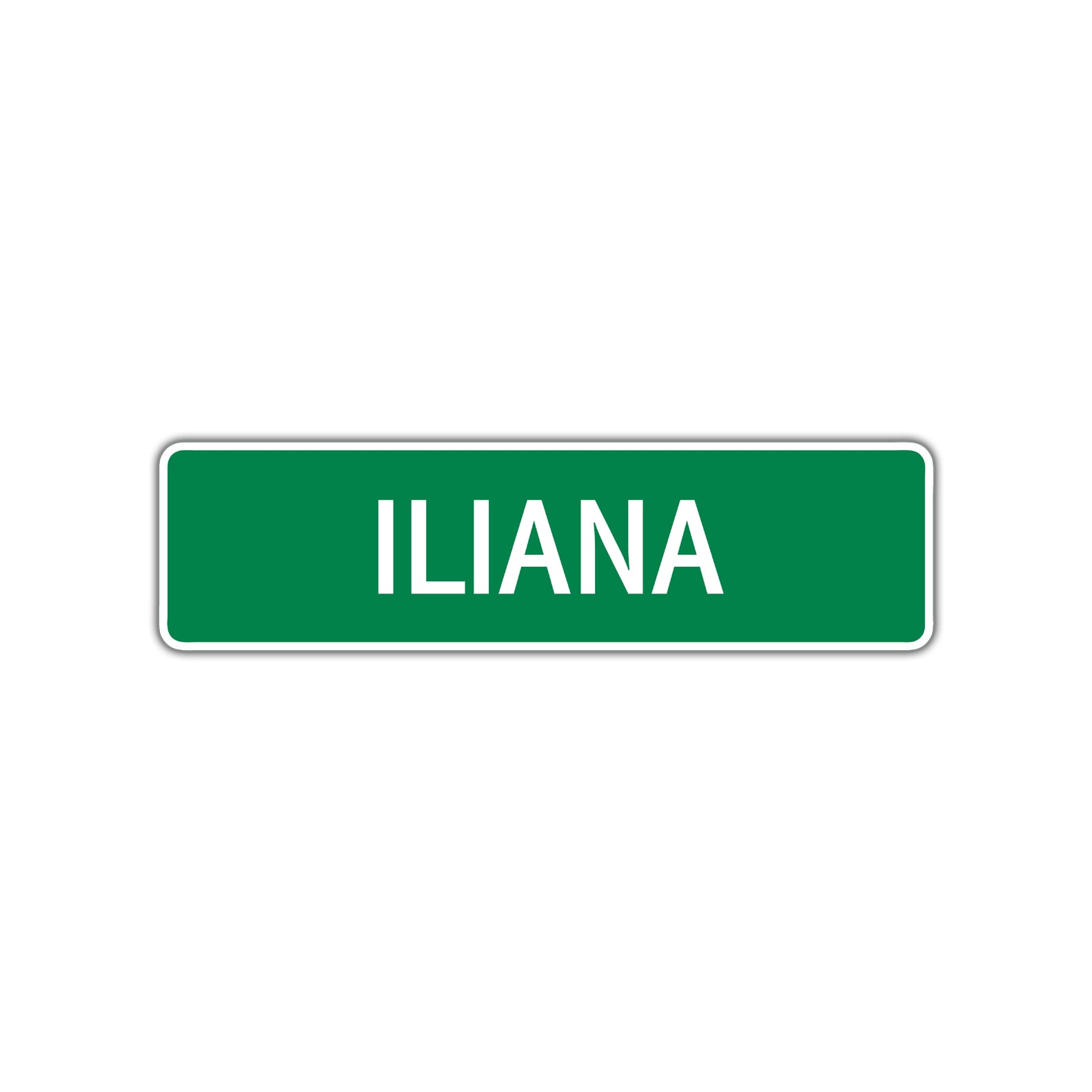 Iliana Street Sign