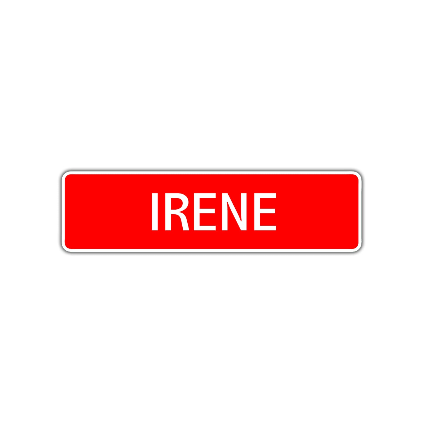 Irene Street Sign