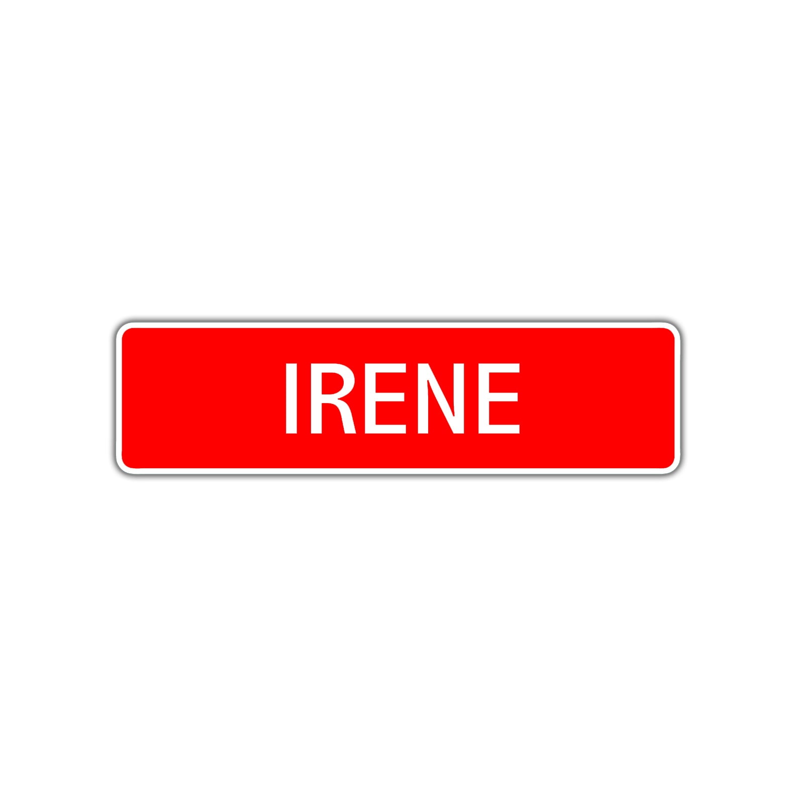Irene Street Sign