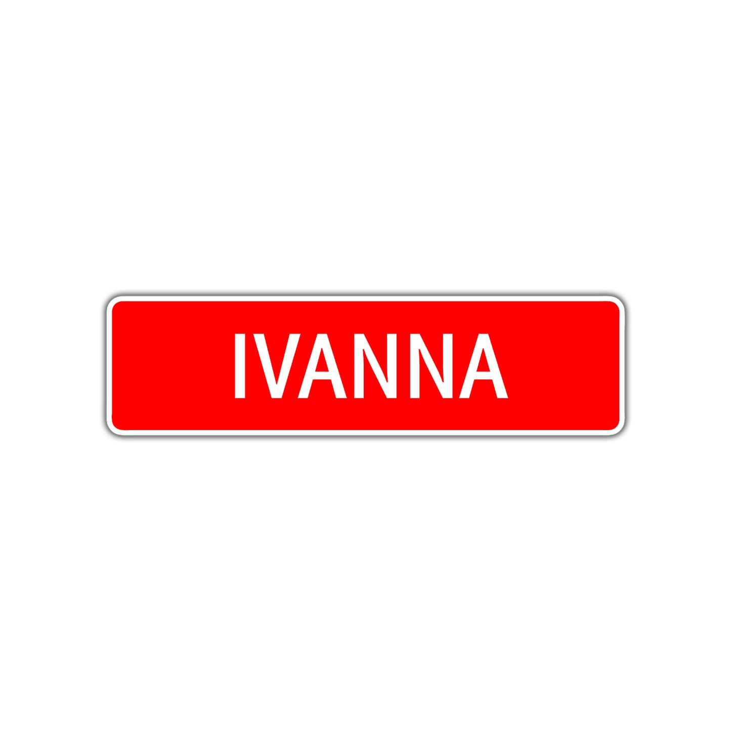 Ivanna Street Sign
