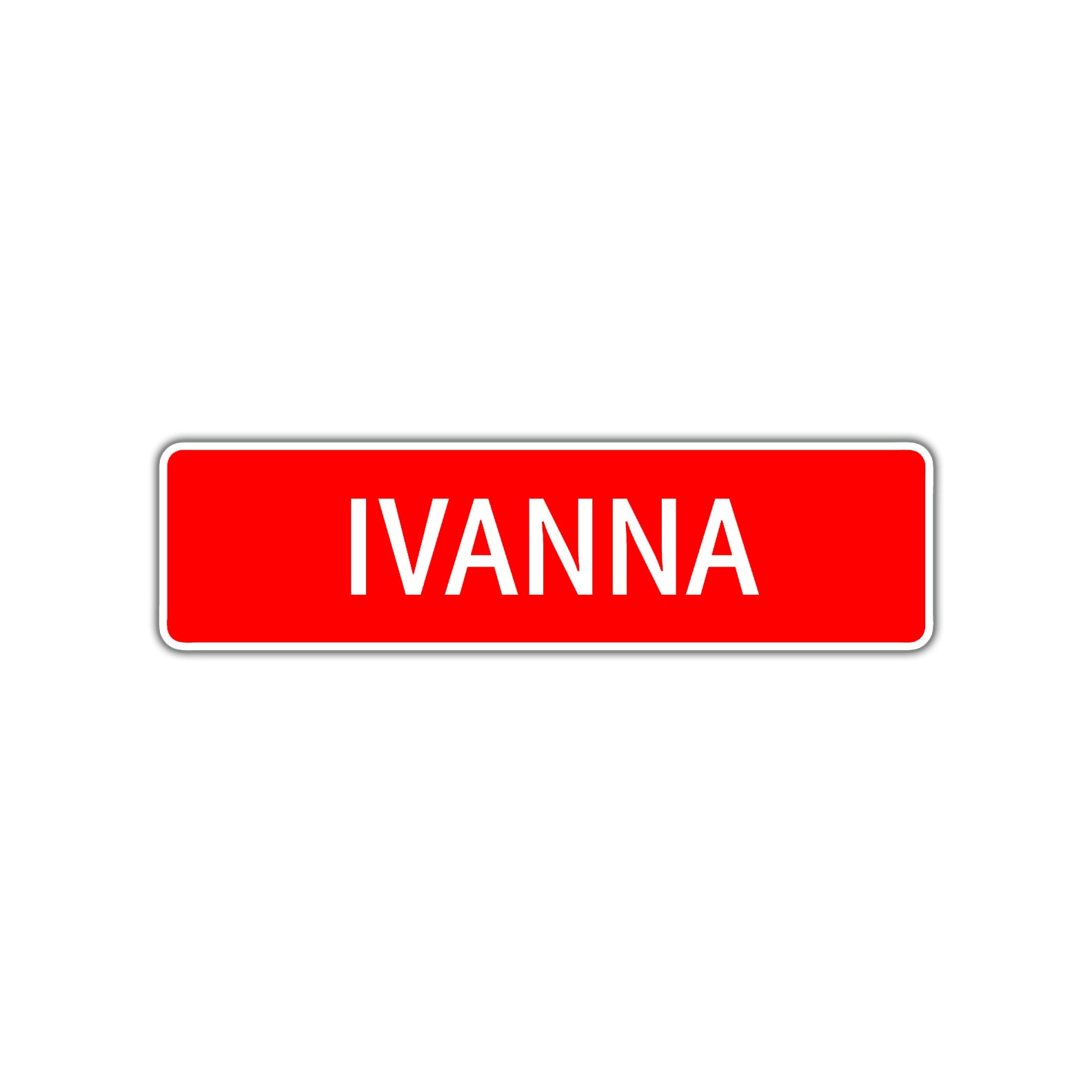 Ivanna Street Sign