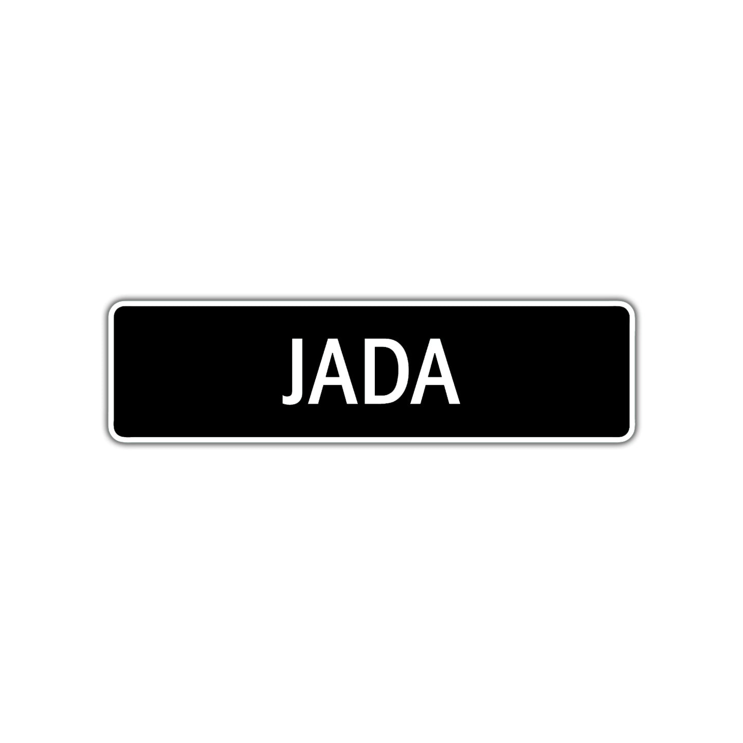 Jada Street Metal Sign 