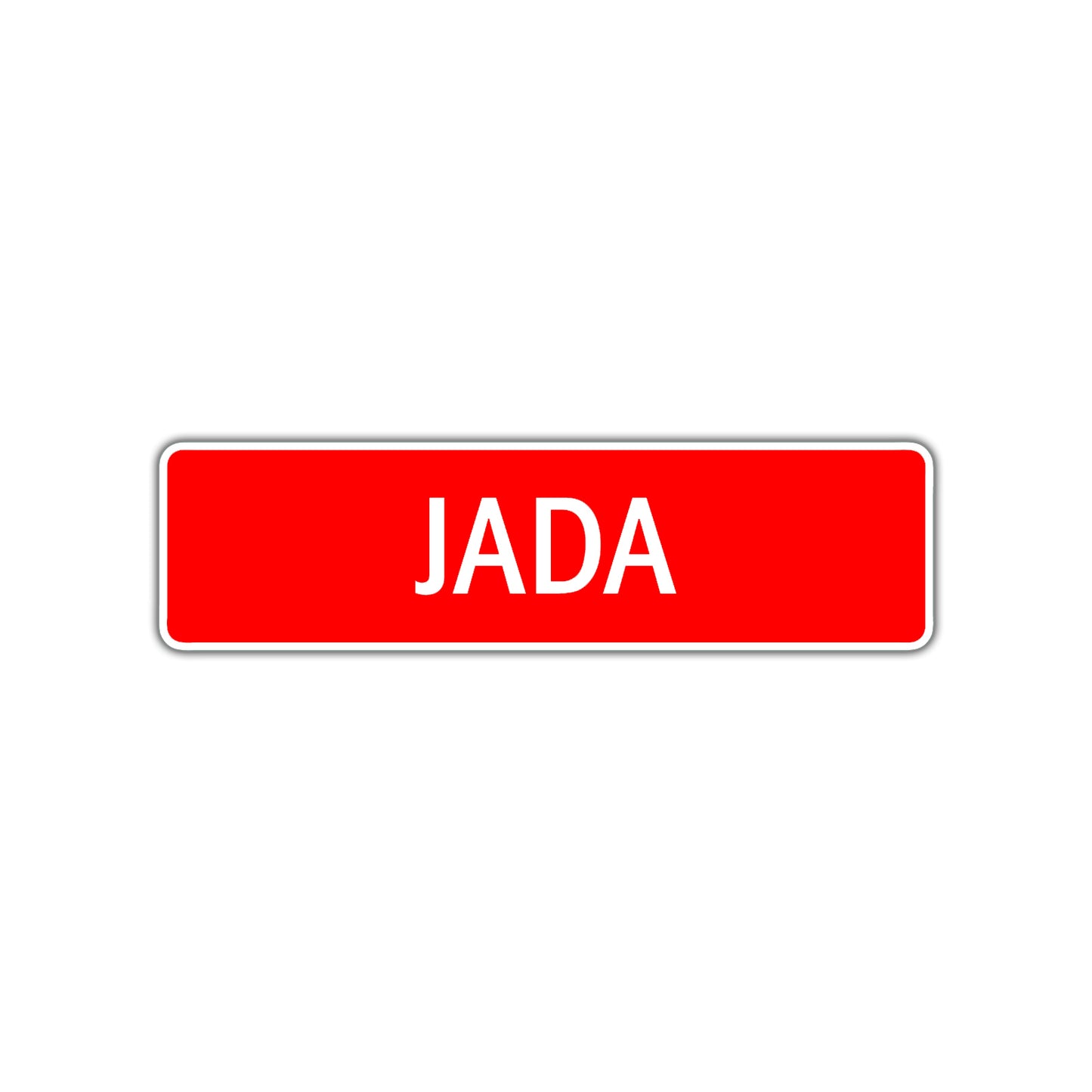 Jada Street Sign