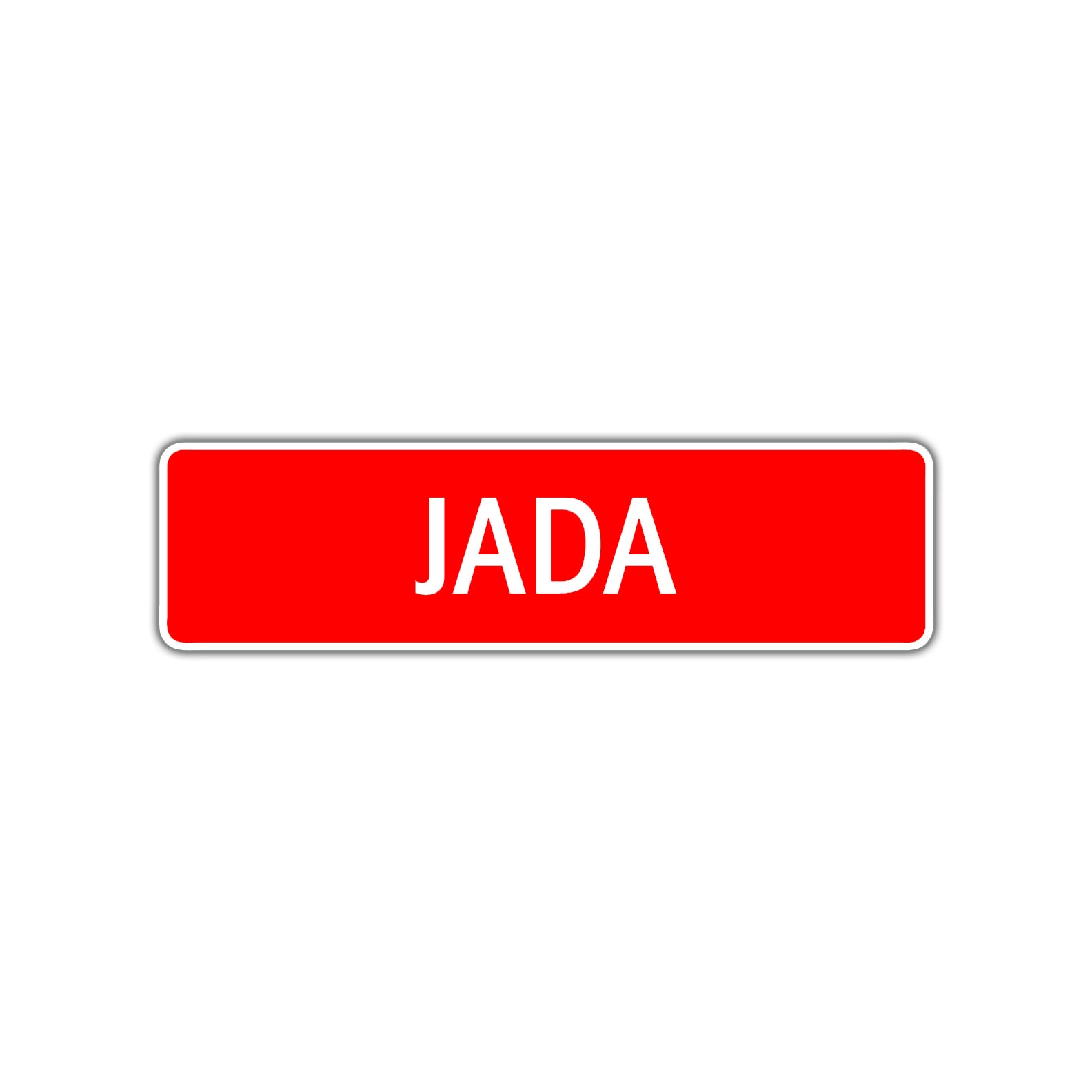 Jada Street Sign