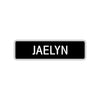Jaelyn Street Metal Sign  