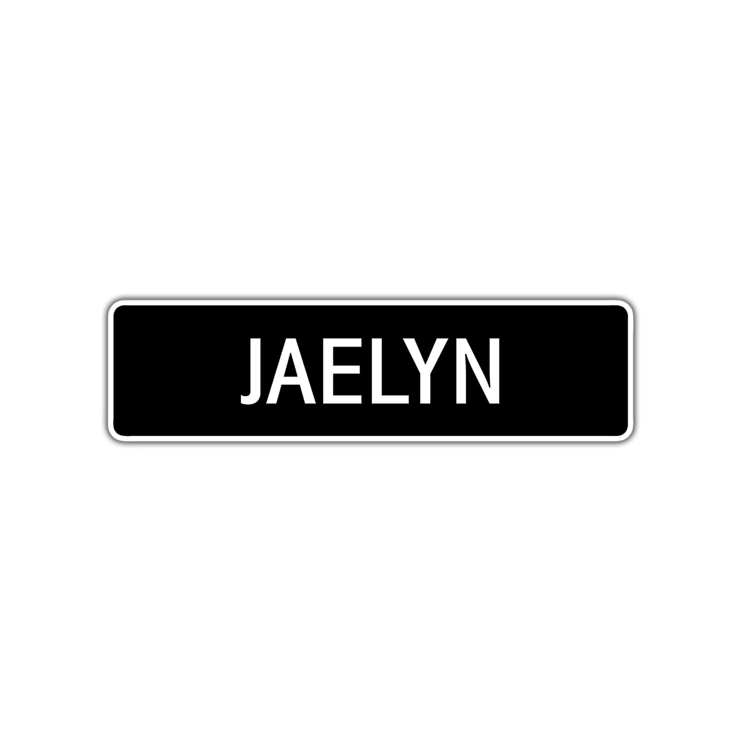Jaelyn Street Metal Sign  