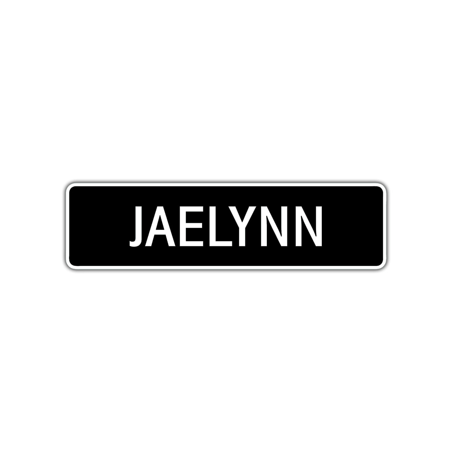 Jaelynn Street Metal Sign 