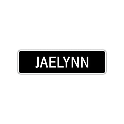 Jaelynn Street Metal Sign 
