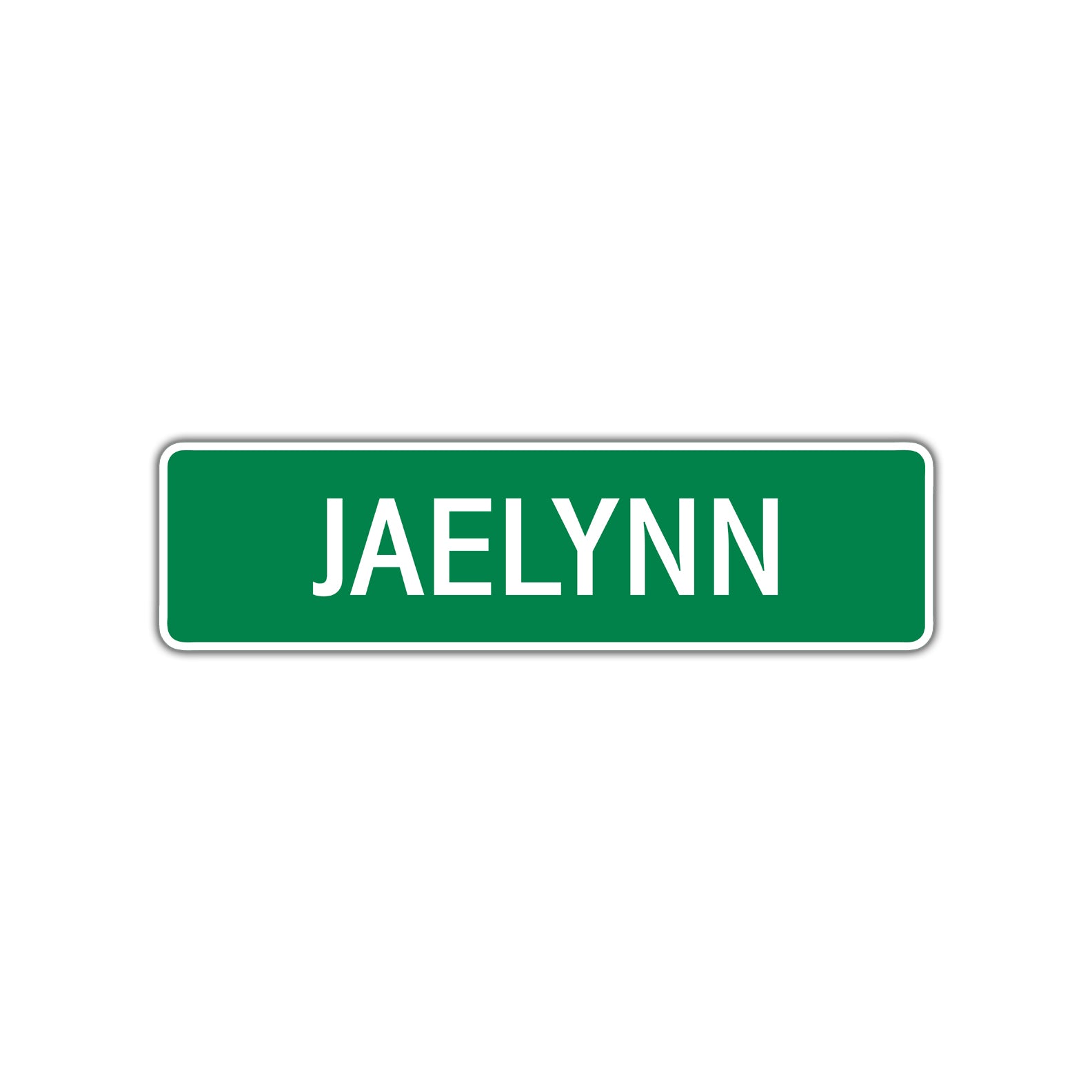 Jaelynn Street Sign Plate