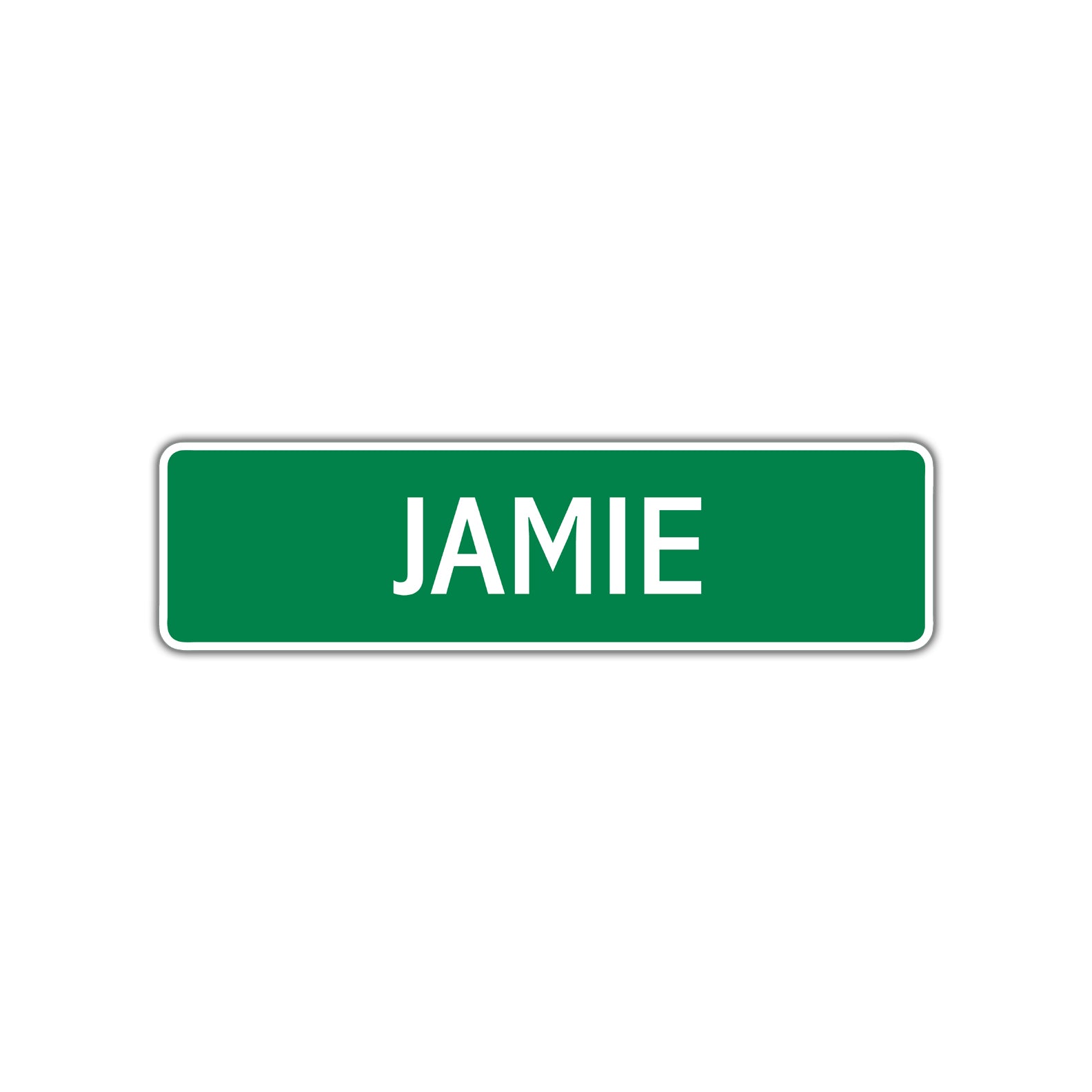 Jamie Street Sign Plate
