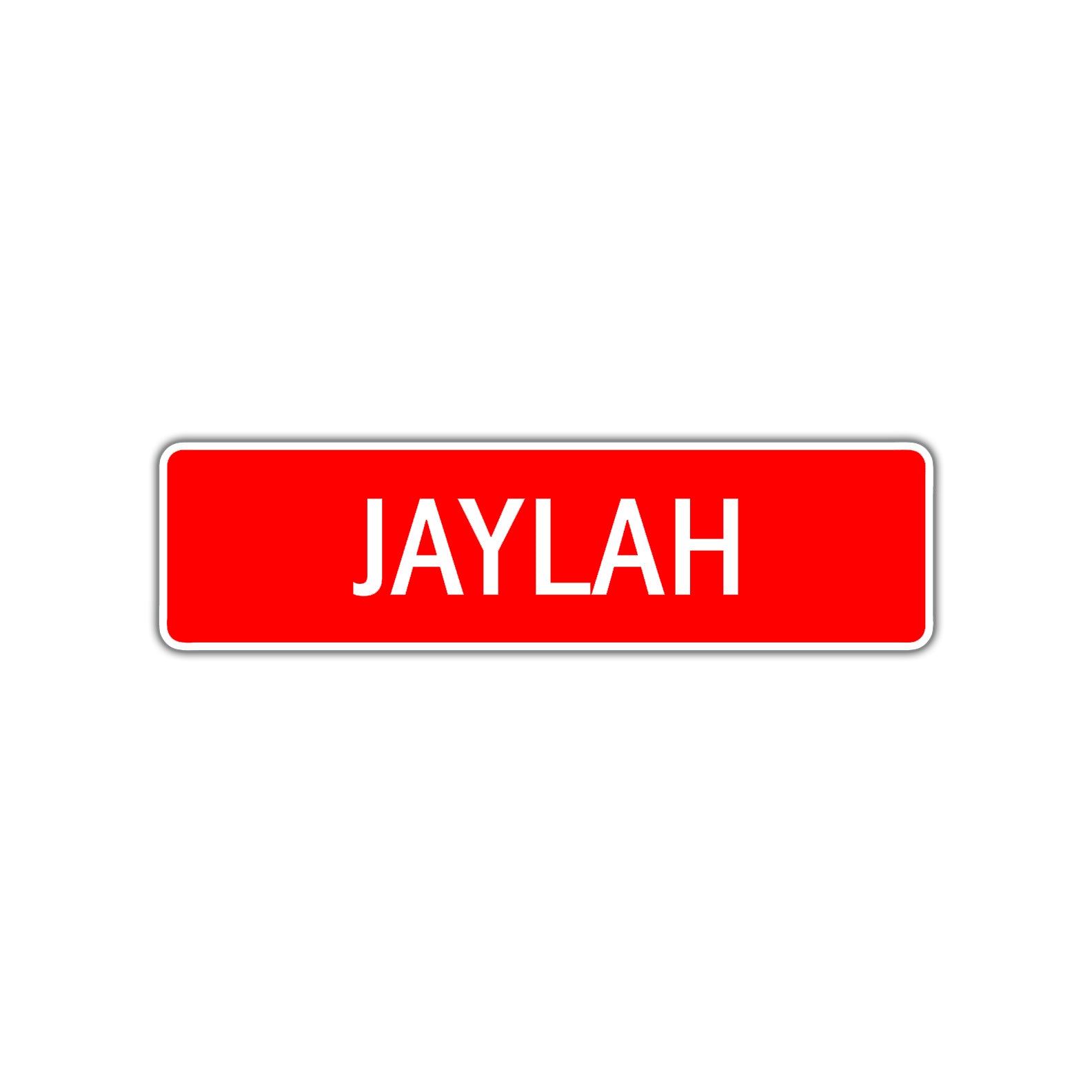 Jaylah Street Sign