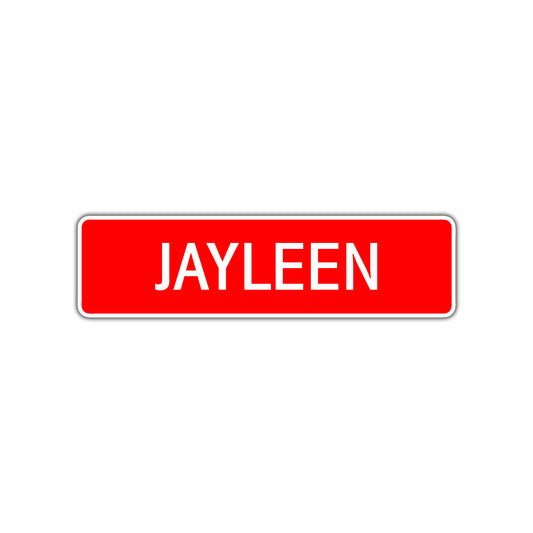 Jayleen Street Sign