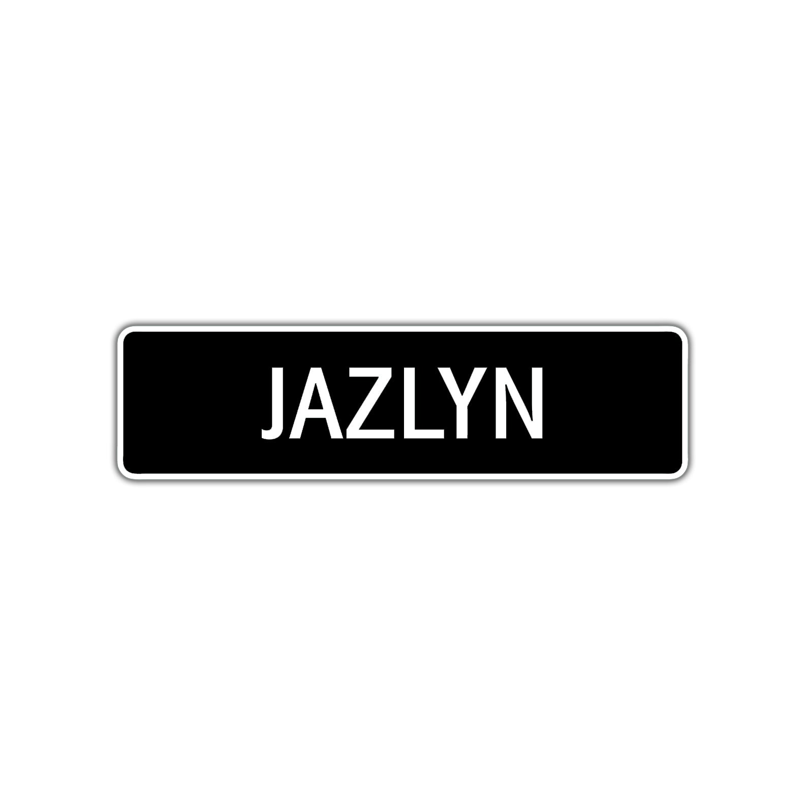 Jazlyn Street Metal Sign 