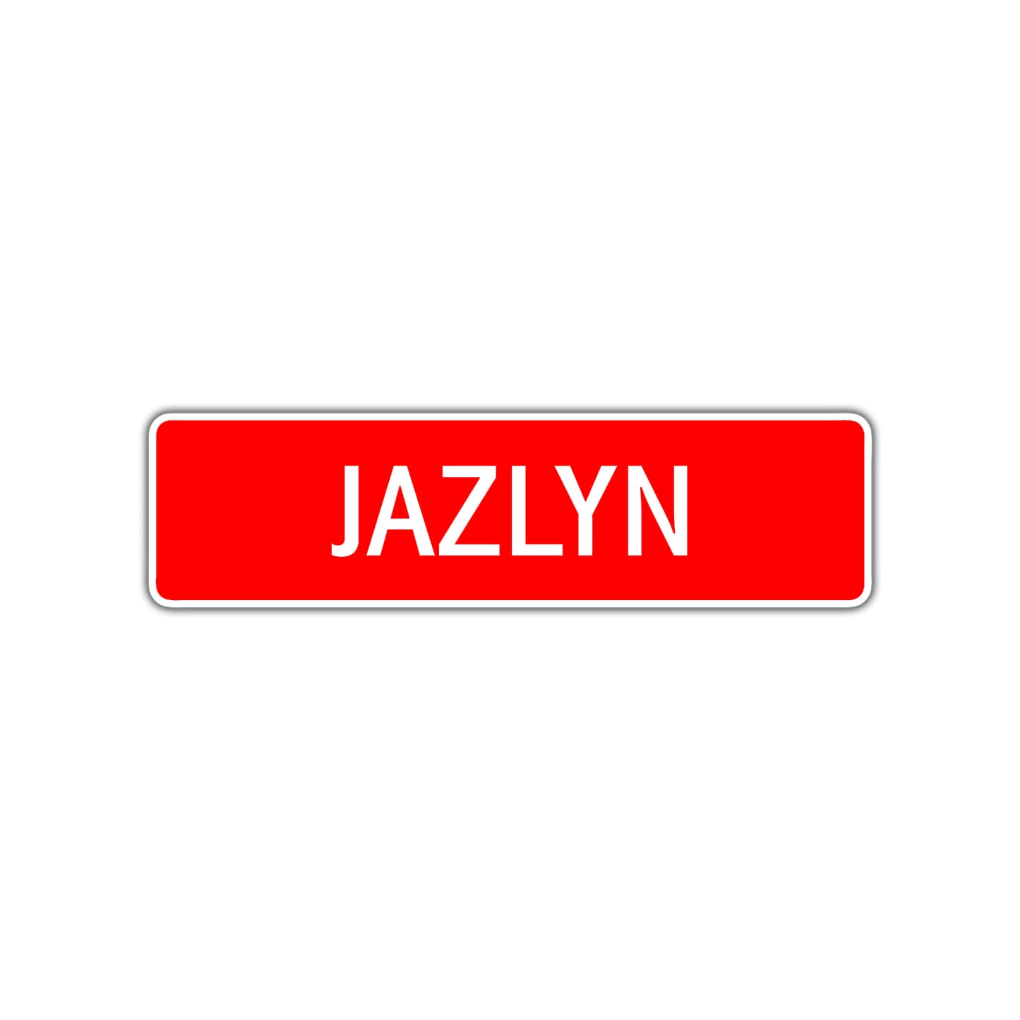 Jazlyn Street Sign