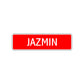 Jazmin Street Sign