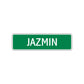 Jazmin Street Sign Plate