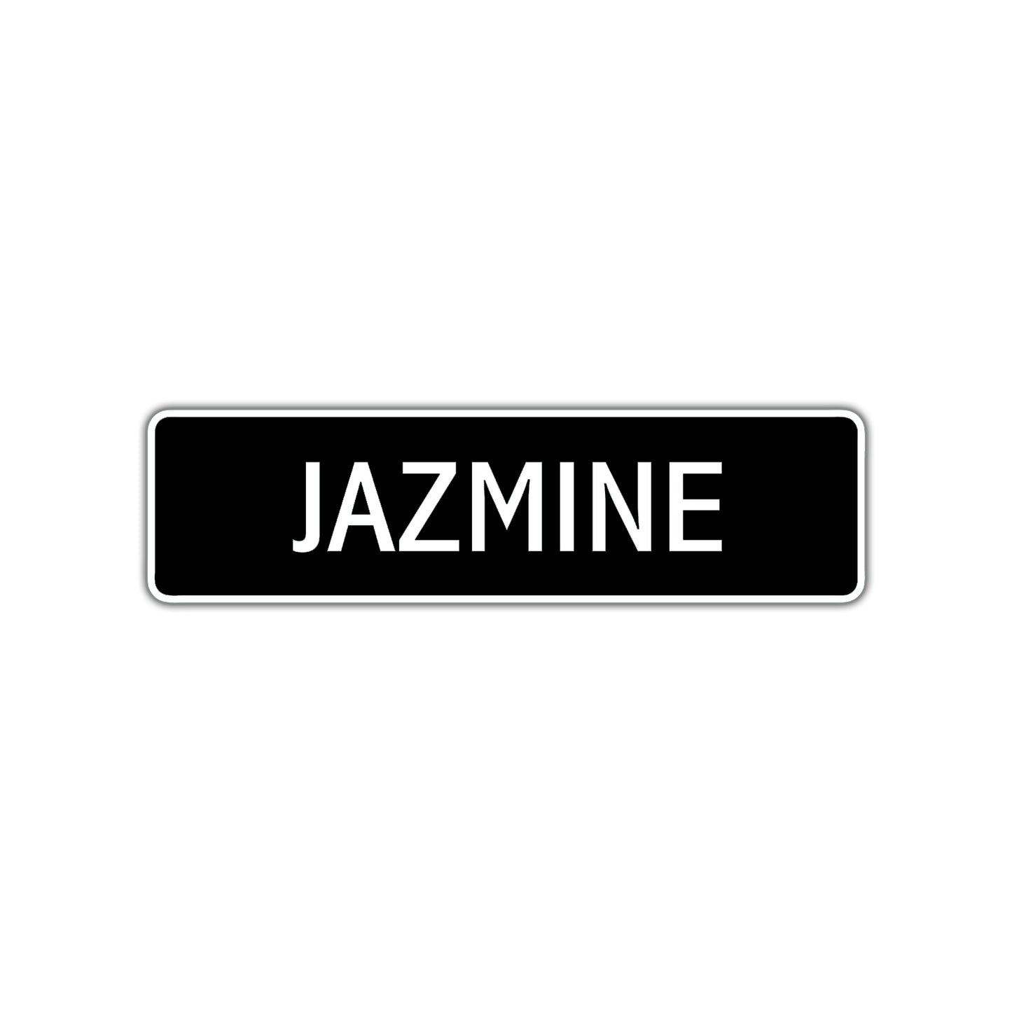 Jazmine Street Metal Sign  