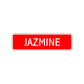Jazmine Street Sign