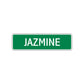 Jazmine Street Sign Plate