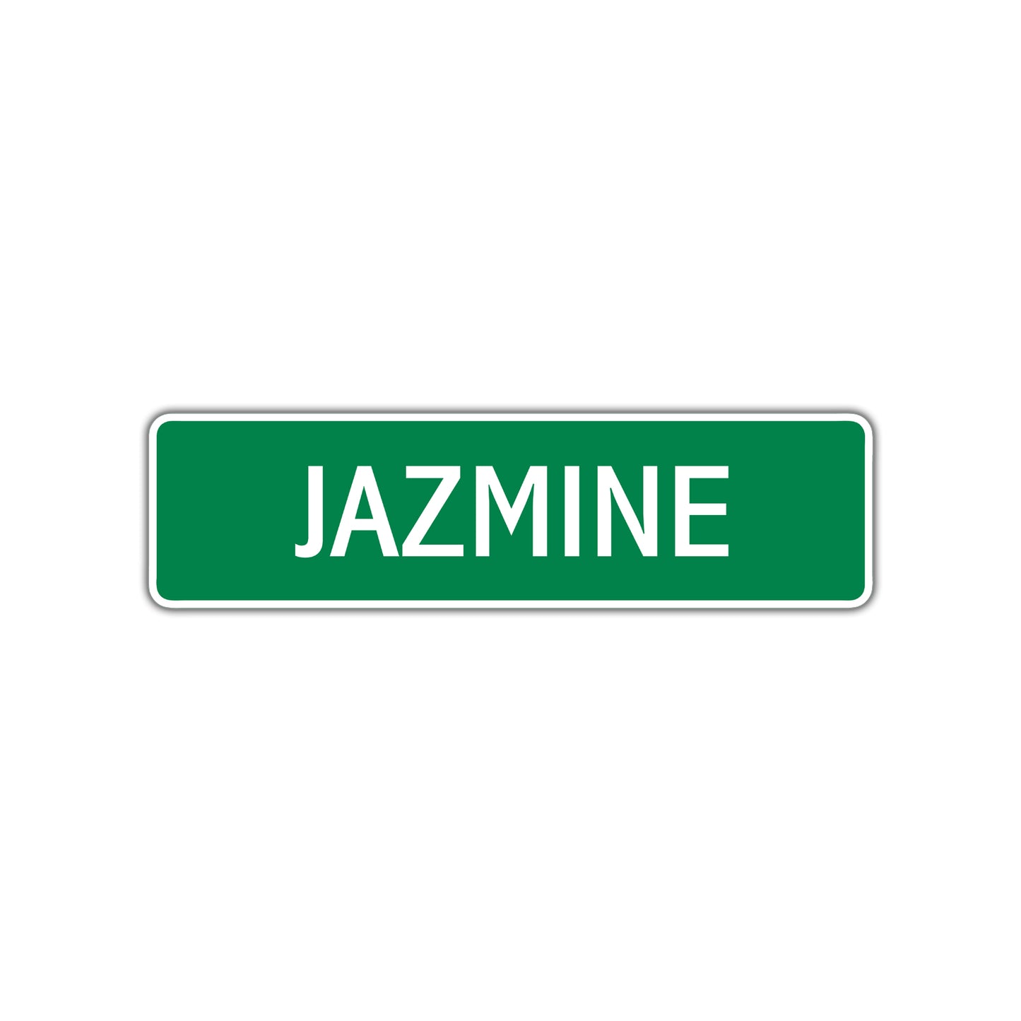 Jazmine Street Sign Plate