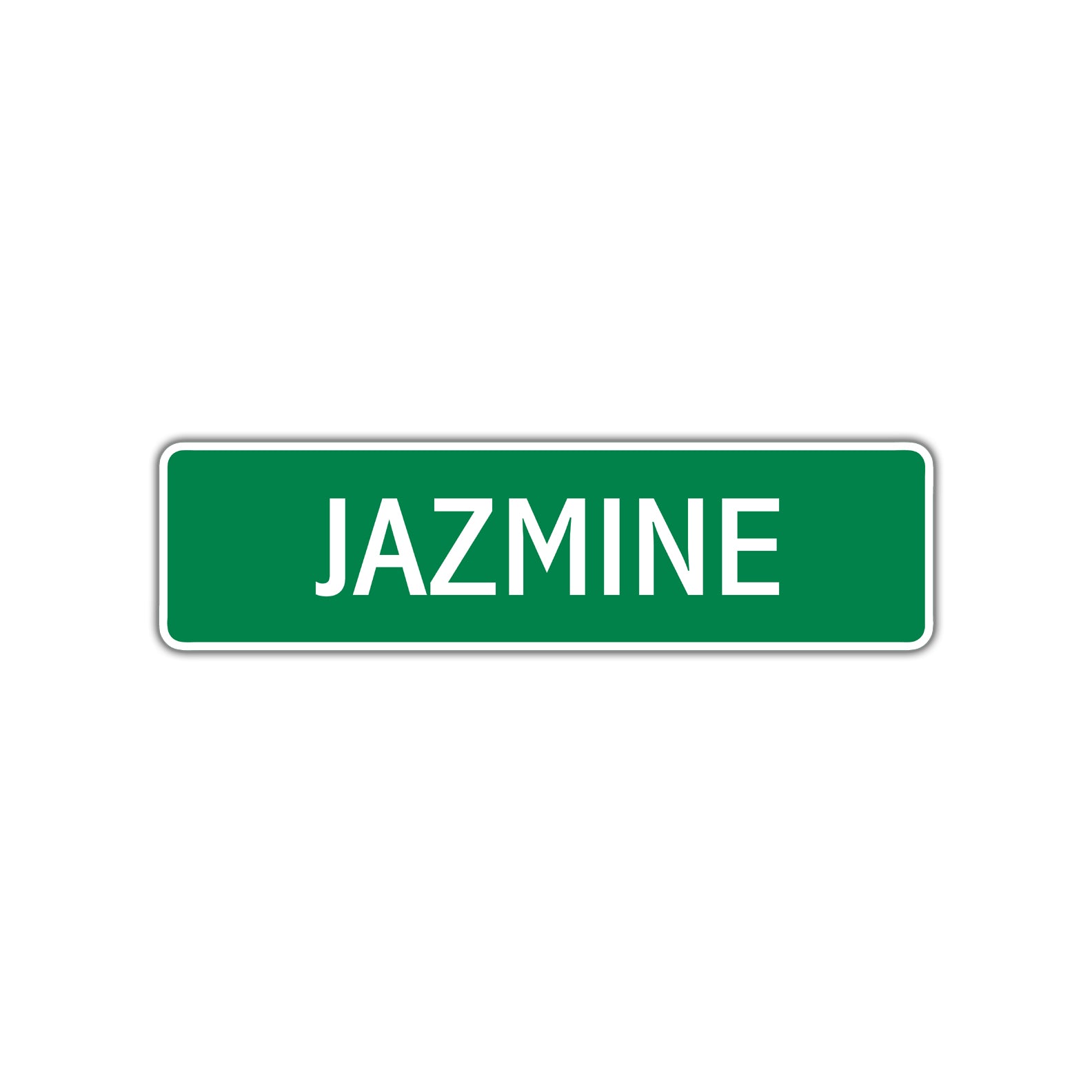 Jazmine Street Sign Plate