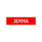 Jemma Street Sign