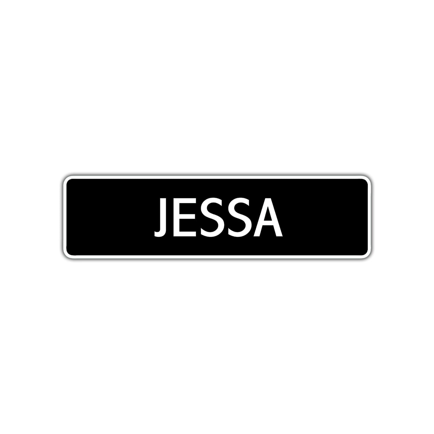 Jessa Street Metal Sign 