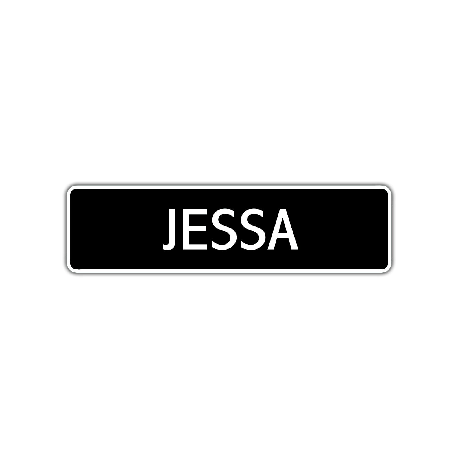 Jessa Street Metal Sign 