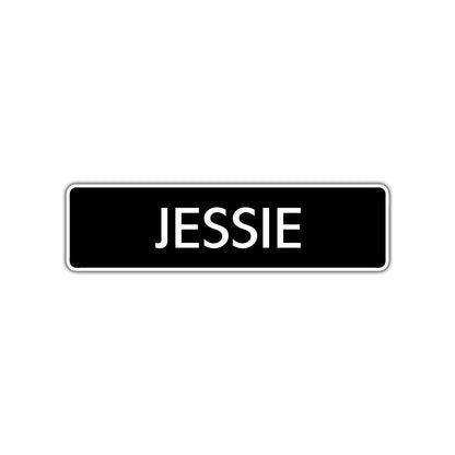 Jessie Street Metal Sign 